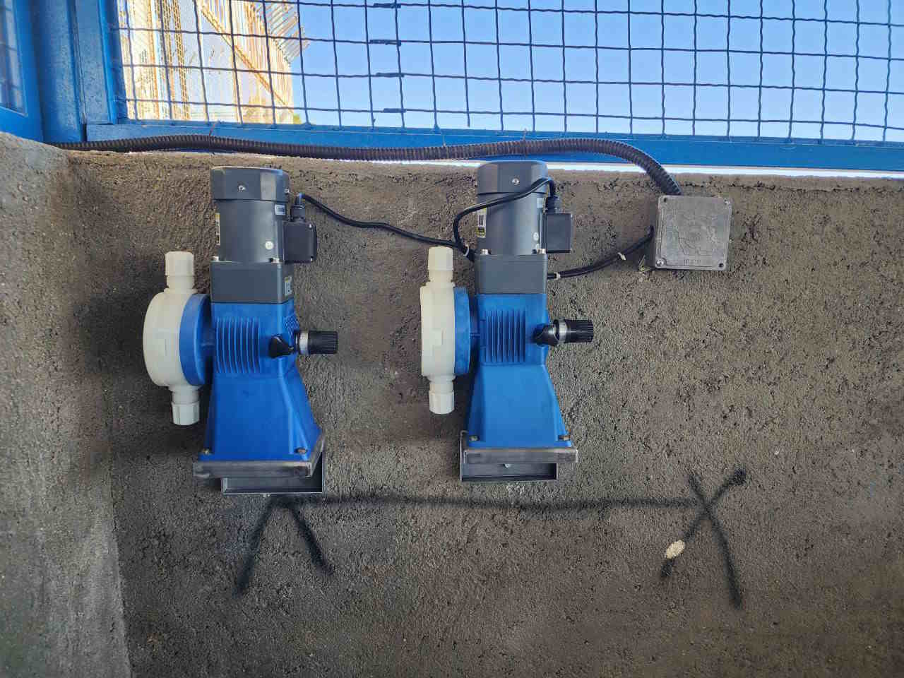 Dosing pump 60 liters per hour 5 times Injecta TM07, dosing pump