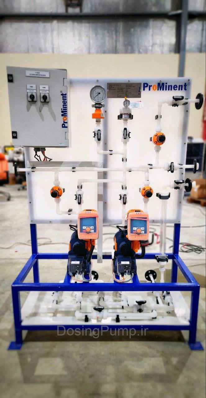 Prominent Sigma Kainar pvdf chemical injection package, dosing pump