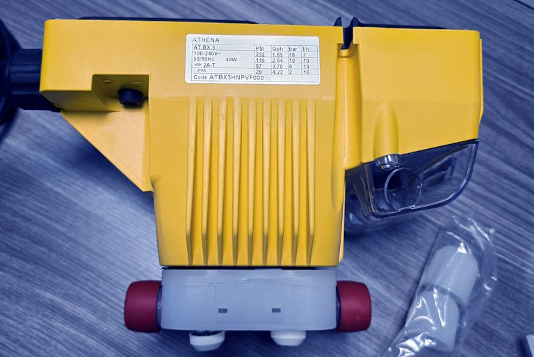 دوزینگ پمپ 10 لیتر بر ساعت 10 بار اینجکتا ATBX3