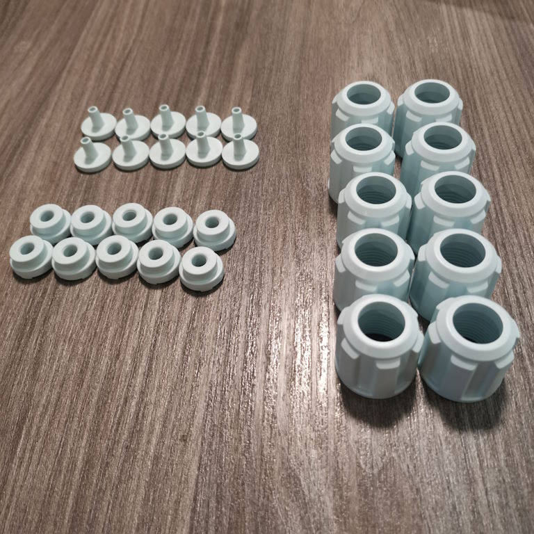 کانکتور کیت سرشلنگی پلی پروپیلن 4×6