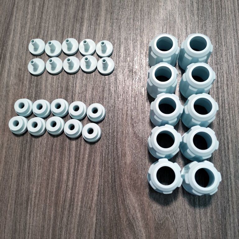 کانکتور کیت سرشلنگی پلی پروپیلن 4×6