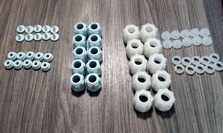 کانکتور کیت سرشیلنگی دوزینگ پمپ آتنا4 کاینار 12×9